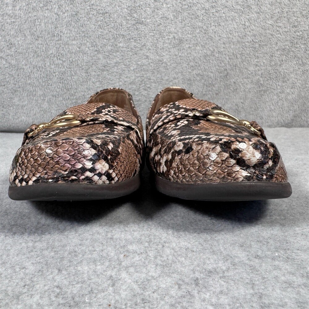 Kim Rogers Blayne Loafers Womens Size 10 Snakeskin - Picture 3 of 11